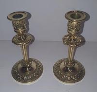 Pair of 19th Century Small Size Brass Candlesticks (2 of 4) Pair of 19th Century Small Size Brass Candlesticks (2 of 4)