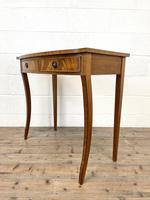Reproduction Mahogany Bow Front Side Table (4 of 9) Reproduction Mahogany Bow Front Side Table (4 of 9)