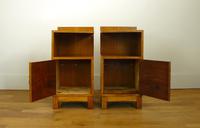 Pair of Golden Oak 1930s Bedside Cabinets by Heals (4 of 8) Pair of Golden Oak 1930s Bedside Cabinets by Heals (4 of 8)