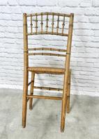 Regency Faux Bamboo Side Chair (6 of 6) Regency Faux Bamboo Side Chair (6 of 6)