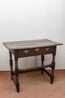 17th Century Oak Side Table with with Drawer