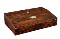 William IV 19th Century Table Top Writing Slope