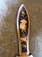 Antique Inlaid Sorento Ware Letter Opener (4 of 5) Antique Inlaid Sorento Ware Letter Opener (4 of 5)