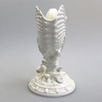 Royal Worcester : Novelty Blanc de Chine Type Porcelain Nautilus Shell Porcelain Vase C.1959 (4 of 9) Royal Worcester : Novelty Blanc de Chine Type Porcelain Nautilus Shell Porcelain Vase C.1959 (4 of 9)