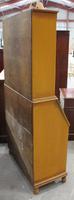 1940's Yellow Painted Bureaux Bookcase in Crackled Effect (4 of 4) 1940's Yellow Painted Bureaux Bookcase in Crackled Effect (4 of 4)