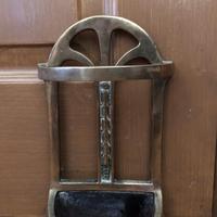 Brass Door Porter - Door Stop - In Shape of a Stick Stand (5 of 8) Brass Door Porter - Door Stop - In Shape of a Stick Stand (5 of 8)
