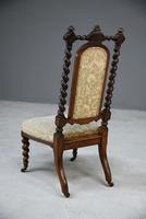 Walnut Barley Twist Bedroom Chair (6 of 13) Walnut Barley Twist Bedroom Chair (6 of 13)