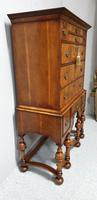 Outstanding Burr Walnut Chest of Drawers on Stand (4 of 14) Outstanding Burr Walnut Chest of Drawers on Stand (4 of 14)