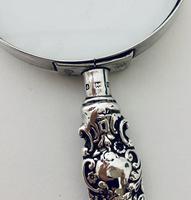 Victorian Sterling Silver Magnifying Glass Levi & Salaman 1901 (9 of 12) Victorian Sterling Silver Magnifying Glass Levi & Salaman 1901 (9 of 12)