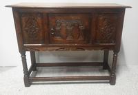 Carved Oak Side Cabinet of Small Proportions (4 of 8) Carved Oak Side Cabinet of Small Proportions (4 of 8)