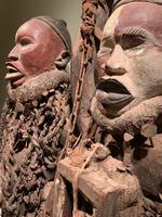 Astonishing Nkonde fetish pair. Incredibly rare and unusual (3 of 3) Astonishing Nkonde fetish pair. Incredibly rare and unusual (3 of 3)