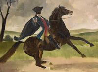 Oil Painting Doris Zinkeisen “Dick Turpin” (5 of 5) Oil Painting Doris Zinkeisen “Dick Turpin” (5 of 5)