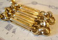 Vintage Pocket Watch Chain 1950s 12ct Gold Plated Large Fancy Link Albert Victorian Revival (6 of 12) Vintage Pocket Watch Chain 1950s 12ct Gold Plated Large Fancy Link Albert Victorian Revival (6 of 12)