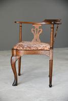 Antique Oak Corner Chair (10 of 12) Antique Oak Corner Chair (10 of 12)
