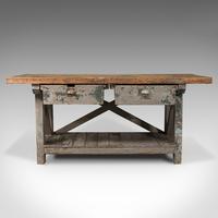 Large Antique Silversmith's Bench, English, Pine, Craftsman's Table, Victorian (2 of 10) Large Antique Silversmith's Bench, English, Pine, Craftsman's Table, Victorian (2 of 10)