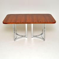 Merrow Associates Rosewood & Chrome Dining Table by Richard Young (3 of 14) Merrow Associates Rosewood & Chrome Dining Table by Richard Young (3 of 14)