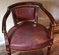 Pair of French Directoire Leather Armchairs (13 of 16) Pair of French Directoire Leather Armchairs (13 of 16)