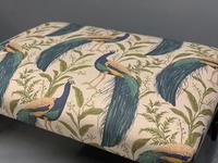 Regency Centre Footstool newly upholstered (3 of 4) Regency Centre Footstool newly upholstered (3 of 4)