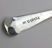 Antique Georgian Solid Silver Serving Table Spoon - Exeter 1807 (6 of 6) Antique Georgian Solid Silver Serving Table Spoon - Exeter 1807 (6 of 6)