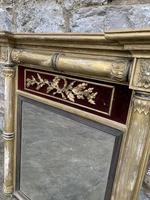 Regency Gilt Pier Mirror With Red Velvet Panel (7 of 7) Regency Gilt Pier Mirror With Red Velvet Panel (7 of 7)