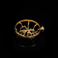 Antique Amethyst Paste 9ct Gold Spider Pendant (6 of 9) Antique Amethyst Paste 9ct Gold Spider Pendant (6 of 9)