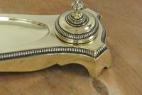 Antique Brass Twin Inkstand by William Tonks & Sons Neoclassical Style Inkwell (3 of 8) Antique Brass Twin Inkstand by William Tonks & Sons Neoclassical Style Inkwell (3 of 8)