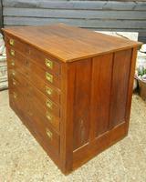 Antique Campaign Oak Map / Architects Chest (6 of 8) Antique Campaign Oak Map / Architects Chest (6 of 8)
