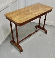 Elegant Victorian Arts & Crafts Birch and Mahogany Side Table (2 of 8) Elegant Victorian Arts & Crafts Birch and Mahogany Side Table (2 of 8)