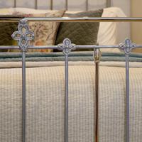 Antique Bed with Nickel Plating (5 of 9) Antique Bed with Nickel Plating (5 of 9)
