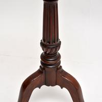 Antique Victorian Carved Mahogany Wine Table (3 of 6) Antique Victorian Carved Mahogany Wine Table (3 of 6)