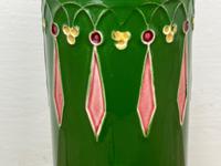 Original Art Nouveau Eichwald Pottery Green Glazed Rocket Flower Vase (6 of 23) Original Art Nouveau Eichwald Pottery Green Glazed Rocket Flower Vase (6 of 23)