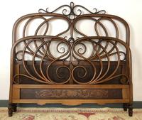 Antique Bentwood Large Double Bed By Jacob & Josef Kohn c.1900 (5 of 12) Antique Bentwood Large Double Bed By Jacob & Josef Kohn c.1900 (5 of 12)