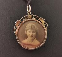 Antique 9ct Gold Locket, Seed Pearl, Edwardian (7 of 9) Antique 9ct Gold Locket, Seed Pearl, Edwardian (7 of 9)