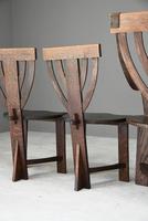 6 Arts & Crafts Carved Oak Chairs (2 of 12) 6 Arts & Crafts Carved Oak Chairs (2 of 12)