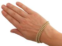 9ct Yellow Gold Double Albert Watch Chain - 1925 (9 of 12) 9ct Yellow Gold Double Albert Watch Chain - 1925 (9 of 12)