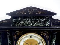 Fine Slate & Marble Mantel Clock 8 Day Striking Mantle Clock (8 of 9) Fine Slate & Marble Mantel Clock 8 Day Striking Mantle Clock (8 of 9)