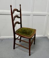 19th Century Chair with Original Carpet Seat by John Hodder (7 of 7) 19th Century Chair with Original Carpet Seat by John Hodder (7 of 7)
