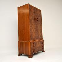 1930’s Art Deco Burr Walnut Tallboy Wardrobe (8 of 11) 1930’s Art Deco Burr Walnut Tallboy Wardrobe (8 of 11)