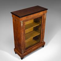 Antique Pier Cabinet, English, Walnut, Inlay, Display Cupboard, Victorian, 1870 (7 of 12) Antique Pier Cabinet, English, Walnut, Inlay, Display Cupboard, Victorian, 1870 (7 of 12)