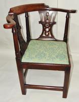 Georgian Walnut Corner Chair (5 of 7) Georgian Walnut Corner Chair (5 of 7)