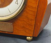 Perivale English Art Deco Walnut 8 Day Striking Mantel Clock (5 of 10) Perivale English Art Deco Walnut 8 Day Striking Mantel Clock (5 of 10)