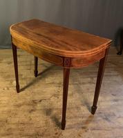 Georgian Inlaid Mahogany Card Table (11 of 11) Georgian Inlaid Mahogany Card Table (11 of 11)