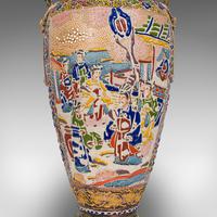 Pair Of Tall Antique Satsuma Vases, Japanese, Ceramic, Decorative, Moriage, 1900 (2 of 12) Pair Of Tall Antique Satsuma Vases, Japanese, Ceramic, Decorative, Moriage, 1900 (2 of 12)