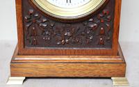 Edwardian Oak Arch Top Mantel Clock (5 of 12) Edwardian Oak Arch Top Mantel Clock (5 of 12)