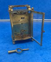 Early Gilt Brass 8 Day Carriage Clock (9 of 13) Early Gilt Brass 8 Day Carriage Clock (9 of 13)