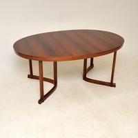 1960's Danish Rosewood Dining Table by Johannes Andersen