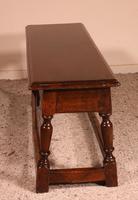 Small Louis XIII Walnut Bench 19th Century (6 of 7) Small Louis XIII Walnut Bench 19th Century (6 of 7)