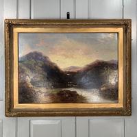 Antique Victorian river landscape oil painting of fishing party 1 of 2 (6 of 10) Antique Victorian river landscape oil painting of fishing party 1 of 2 (6 of 10)