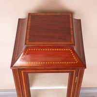 Pagoda Topped Edwardian Inlaid Mahogany Display Cabinet (7 of 14) Pagoda Topped Edwardian Inlaid Mahogany Display Cabinet (7 of 14)