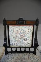 Ebonised Victorian Open Armchair (6 of 8) Ebonised Victorian Open Armchair (6 of 8)